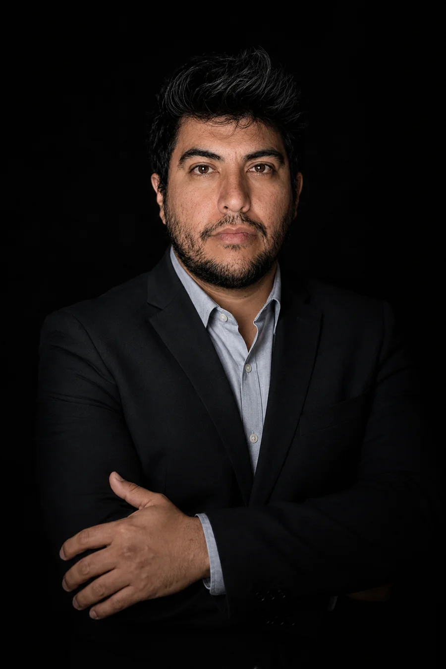 Retrato de Víctor Zúñiga, integrante del equipo TALEN